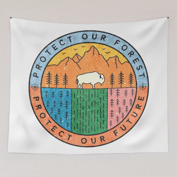 Item preview, Protect Our Forest National Parks Climate Change Global Warming designed and sold by merchzy.