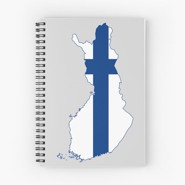 Item preview, Flag Map of Finland  designed and sold by abbeyz71.