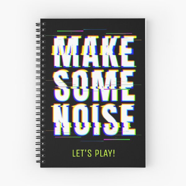 Item preview, MAKE SOME NOISE | Let's Play designed and sold by AladdinMktgs.