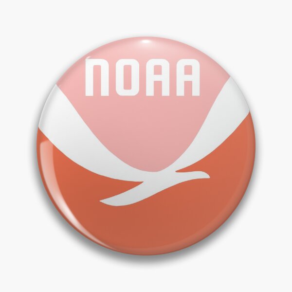 Item preview, NOAA logo (orange and pink) designed and sold by Minnip0ps.