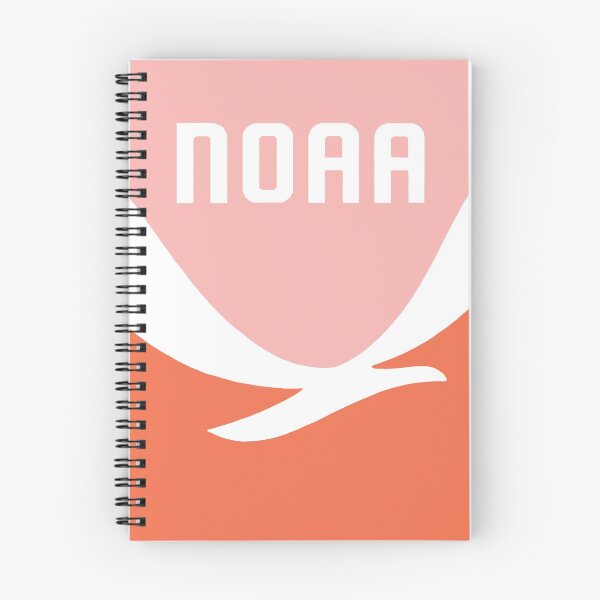 Item preview, NOAA logo (orange and pink) designed and sold by Minnip0ps.