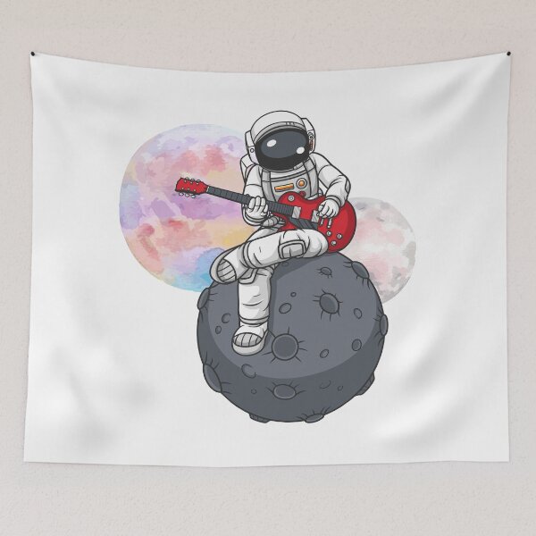 Item preview, Guitar astronaut designed and sold by Curlyhaire.