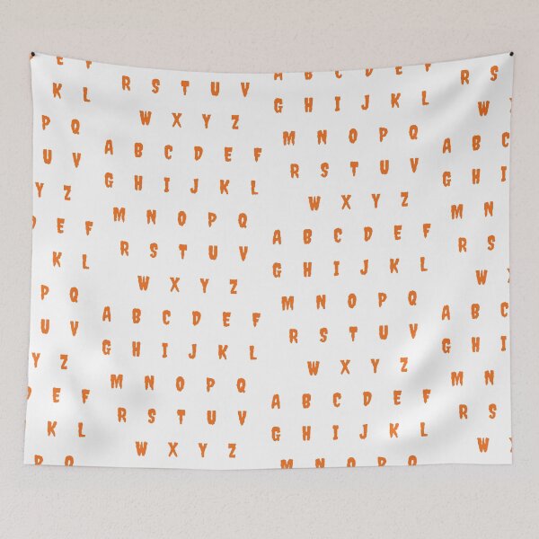 Item preview,  alphabet letters pack orange designed and sold by venus-ian.