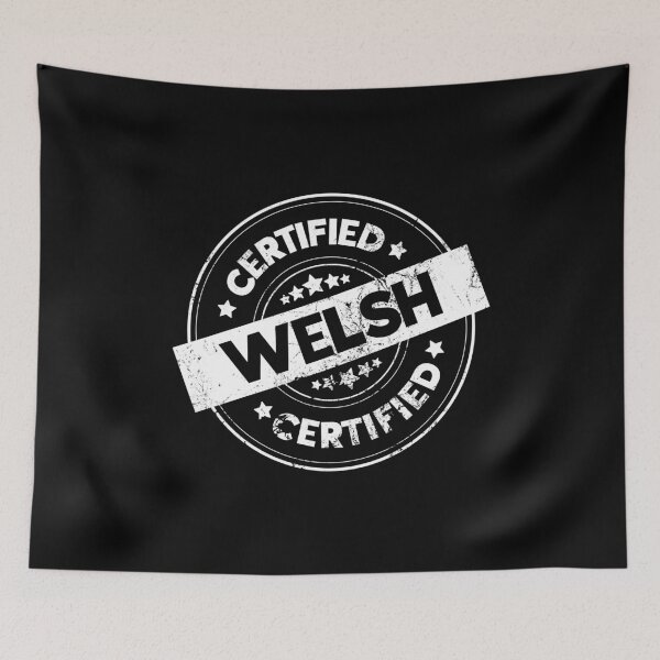 Item preview, Certified Welsh Wales Rugby Red Dragon Flag Of Wales designed and sold by juvajay.