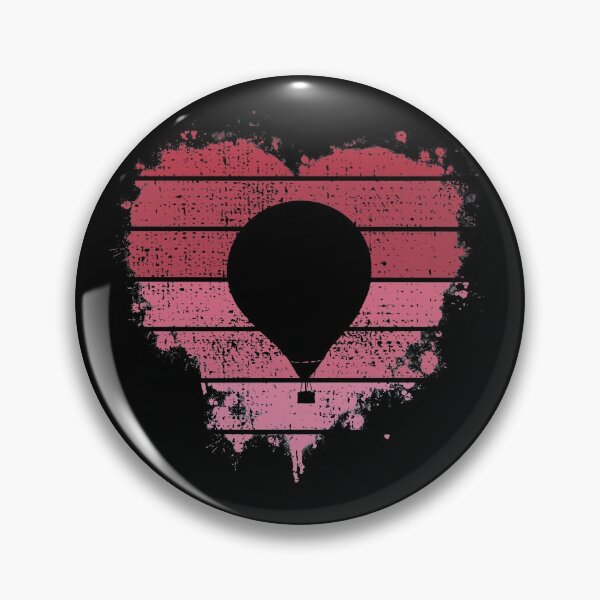 Item preview, Hot Air Balloon Vintage Heart Gift For Valentine's Day designed and sold by JokeGysen.