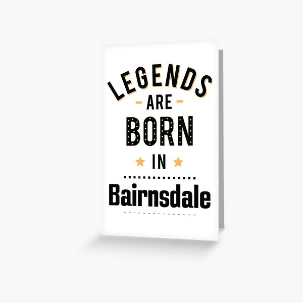 Item preview, Legends Are Born In Bairnsdale designed and sold by ProjectX23.