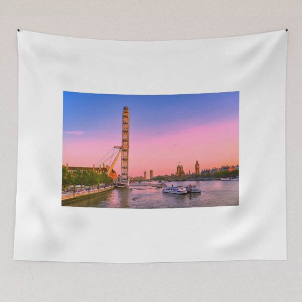 Item preview, London Eye at Dusk designed and sold by Pravine Chester.