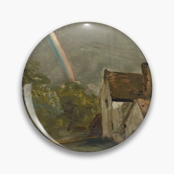 Item preview, willy lotts cottage with a rainbow  - John Constable designed and sold by Vintage Designs +.
