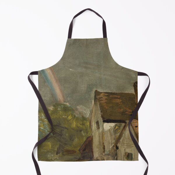 Item preview, willy lotts cottage with a rainbow - John Constable designed and sold by Vintage Designs +.