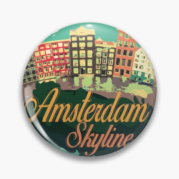 Artikelvorschau, Amsterdam Skyline entworfen und verkauft von Arteria Mix.