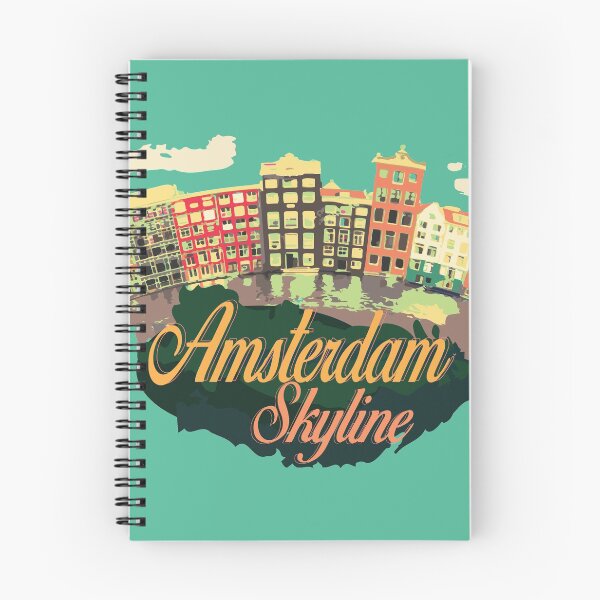 Artikelvorschau, Amsterdam Skyline entworfen und verkauft von Arteria Mix.