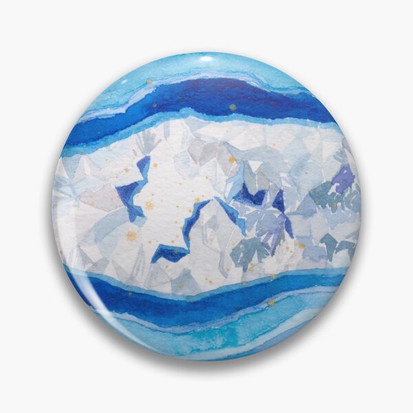 Item preview, Agate Slice Watercolour Illustration designed and sold by floweringwords.