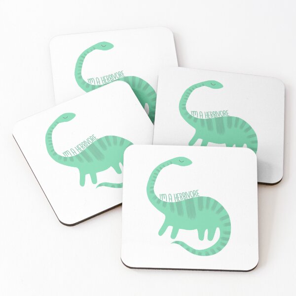 Item preview, I'm A Herbivore - Dinosaur Cute Funny designed and sold by GoodMoodFood.