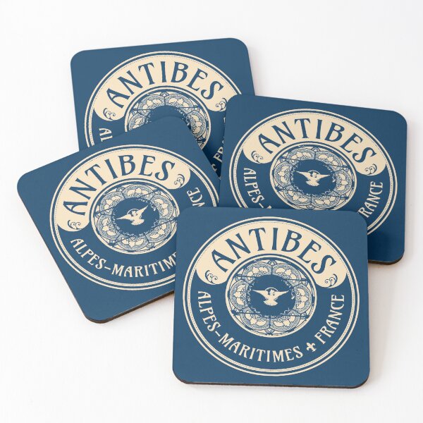 Item preview, Antibes, Alpes-Maritimes, France Art Nouveau T-Shirt + Sticker Mono Design designed and sold by ROADTROOPER.
