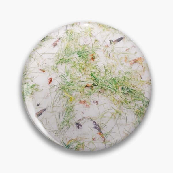 Item preview, First snow, natural background, green grass covered with snow  designed and sold by helenkaiy.