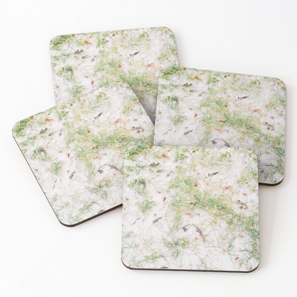 Item preview, First snow, natural background, green grass covered with snow  designed and sold by helenkaiy.