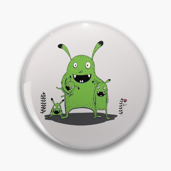 Item preview, Green Monster Family designed and sold by thersant.