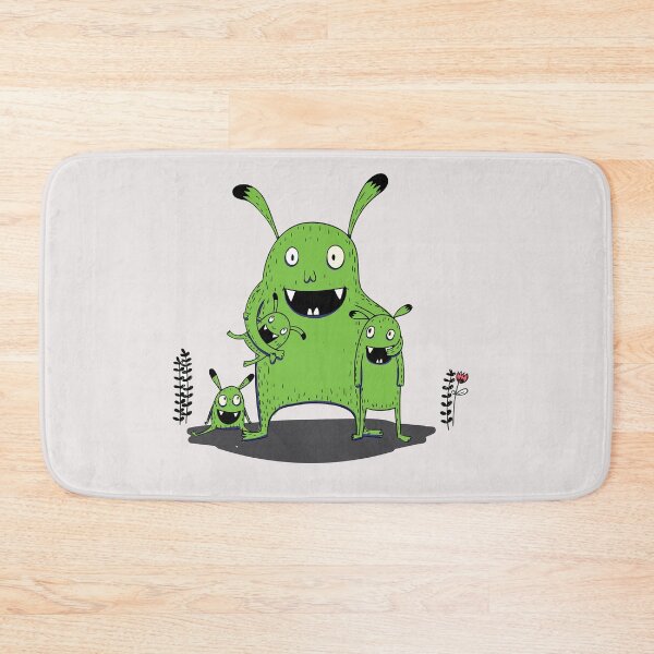 Item preview, Green Monster Family designed and sold by thersant.