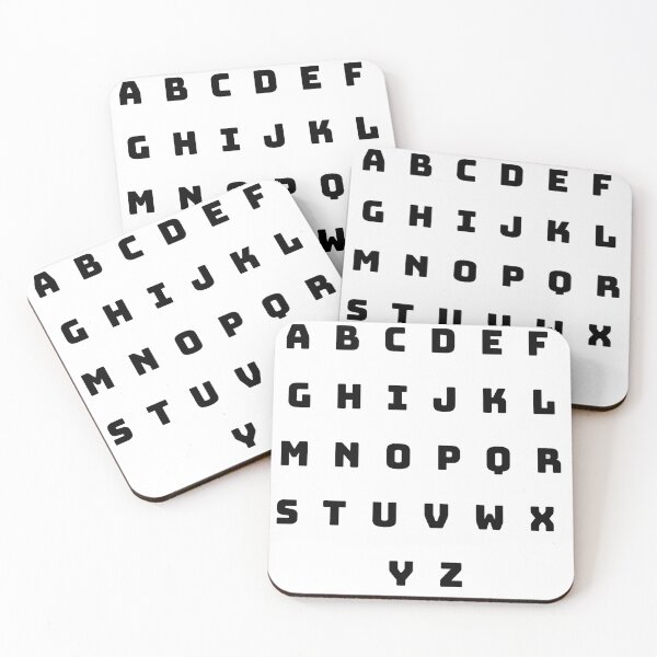 Item preview, alphabet letters pack  designed and sold by venus-ian.