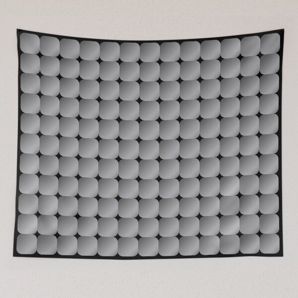 Item preview, Retro Square Scales - Black and Grey designed and sold by Quooki.