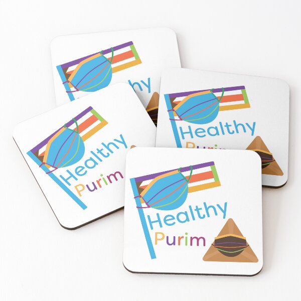 Item preview, Colorful healthy Purim greeting designed and sold by sigdesign.