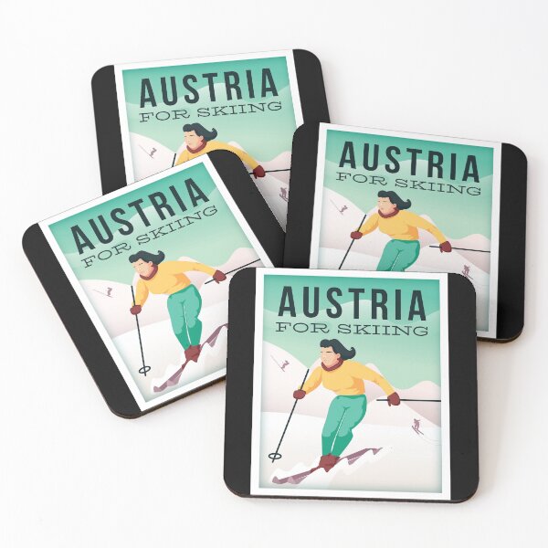 Item preview, Austria For Skiing designed and sold by DavinciStore21.