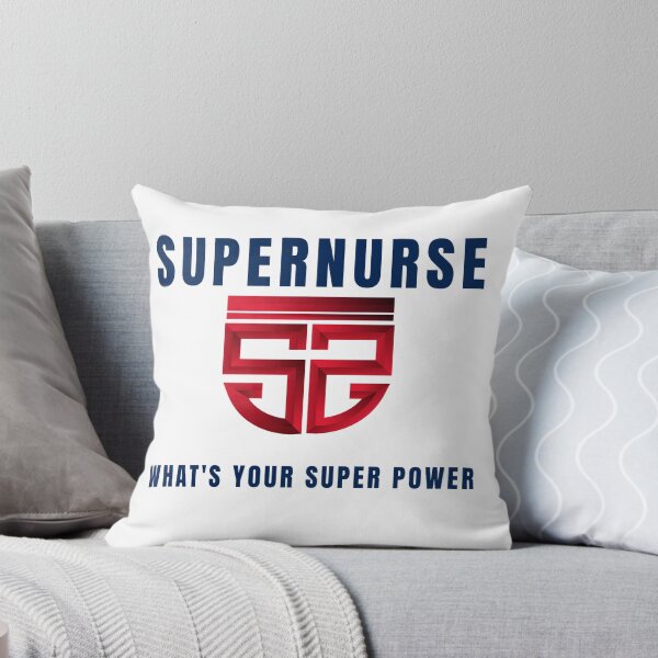 Item preview, SUPERNURSE, WHATS YOUR POWER, NURSE MEME, PROUD NURSE, designed and sold by R B Chrystal.