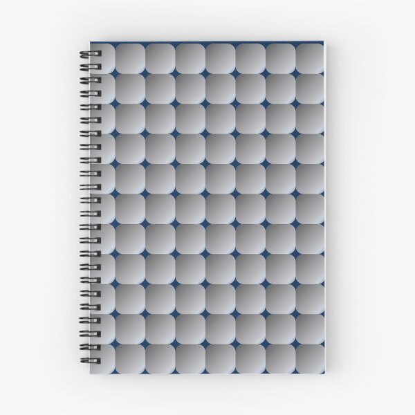 Item preview, Retro Square Scales - Navy Blue and Grey designed and sold by Quooki.
