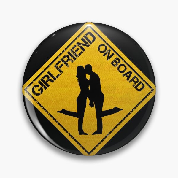 Item preview, Girlfriend On Board Sticker Sign For Cars | Valentines Day designed and sold by CAUTION SHOP.