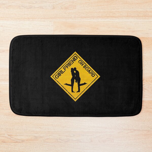 Item preview, Girlfriend On Board Sticker Sign For Cars | Valentines Day designed and sold by CAUTION SHOP.