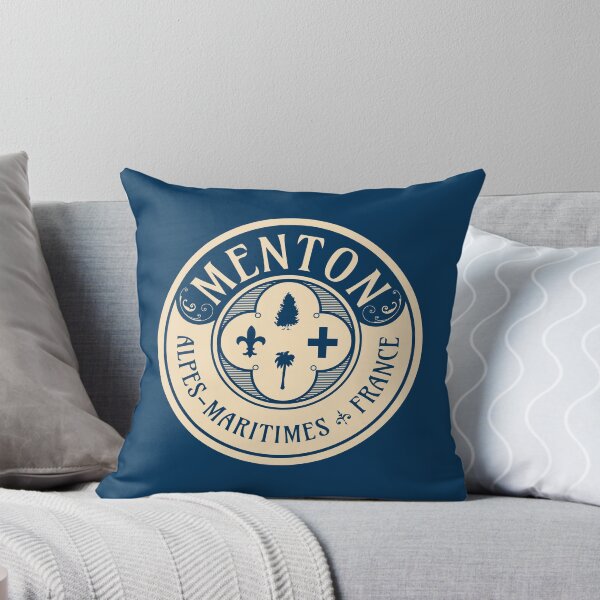Item preview, Menton, Alpes-Maritimes, France Art Nouveau T-Shirt + Sticker Mono Design designed and sold by ROADTROOPER.