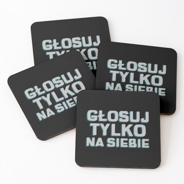 Item preview, Głosuj tylko na siebie. Voting for yourself.  Polish gifts, design from Poland designed and sold by PunchText designs.