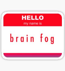 Brain Fog Sticker
