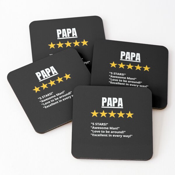Item preview, papa gift 5 star    designed and sold by BlessItAllTees.