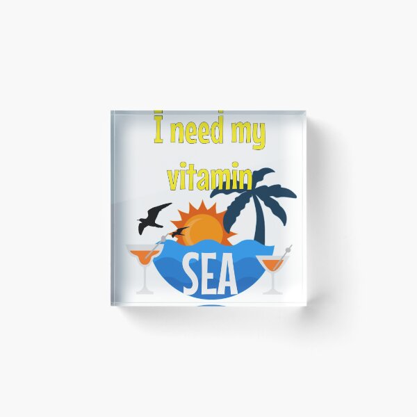 Artikelvorschau, Ich brauche mein Vitamin SEA entworfen und verkauft von Cheerocki.