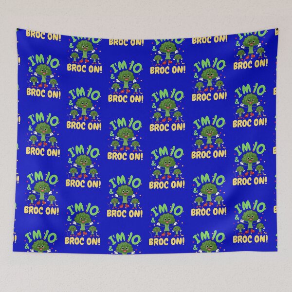 Item preview, I am 10 And Broc On - Ten Years Old Birthday designed and sold by Peishan02.