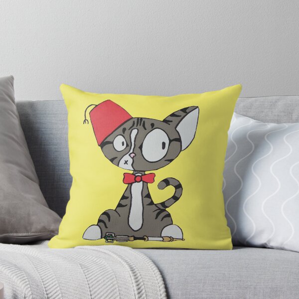 Item preview, fez cat designed and sold by Aartcreations.