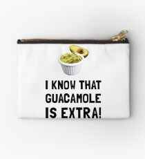 Guacamole Is Extra Studio Pouch