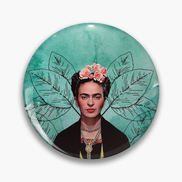 Item preview, Frida Kahlo, watercolor flowers, color designed and sold by Adriana C (All about Frida).