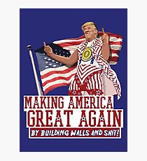 Making America Great Again! Donald Trump (IDIOCRACY) Photographic Print