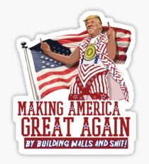 Making America Great Again! Donald Trump (IDIOCRACY) Sticker