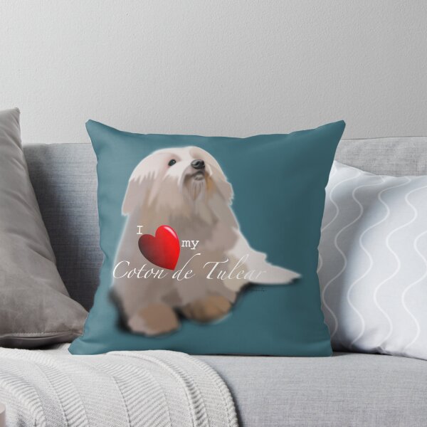 Item preview, I Love Heart my Coton de Tulear designed and sold by offwhitelimo.