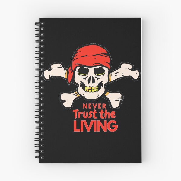 Item preview, Never Trust The Living- Funny Skull designed and sold by Kriti Rastogi.