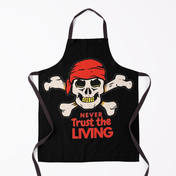 Item preview, Never Trust The Living- Funny Skull designed and sold by Kriti Rastogi.