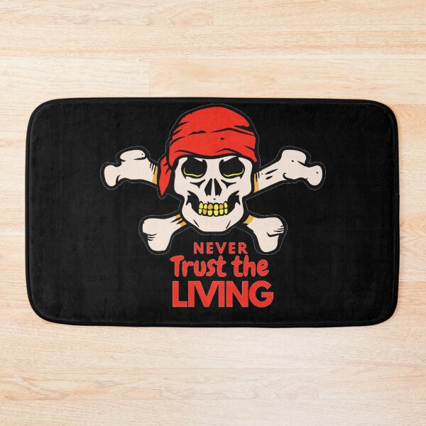 Item preview, Never Trust The Living- Funny Skull designed and sold by Kriti Rastogi.