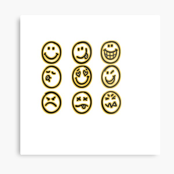 Discord Emoji Metal Prints Redbubble