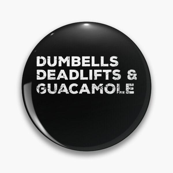 Item preview, DUMBELLS DEADLIFTS & GUACAMOLE designed and sold by noahs-shop.
