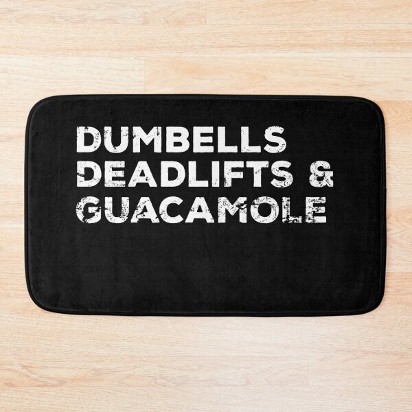 Item preview, DUMBELLS DEADLIFTS & GUACAMOLE designed and sold by noahs-shop.