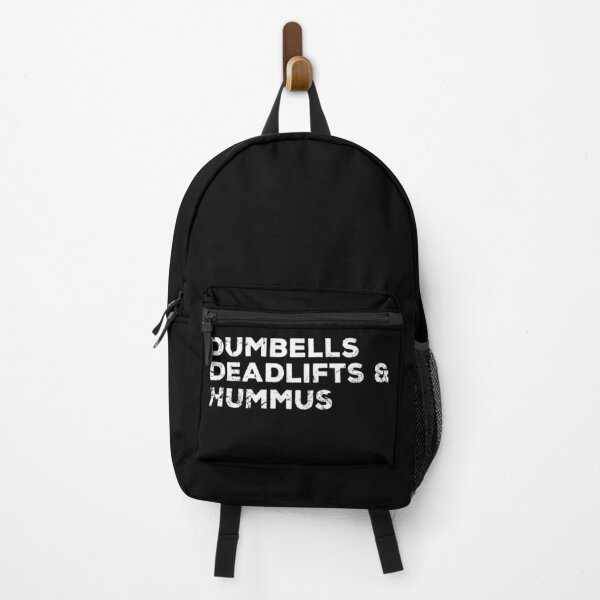 Item preview, DUMBELLS DEADLIFTS & HUMMUS designed and sold by noahs-shop.