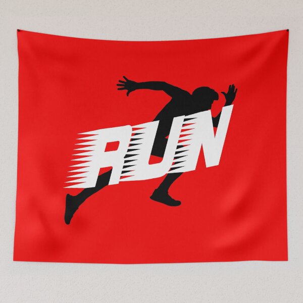 Item preview, RUN RED JANUARY 2021 designed and sold by CalmNCool.